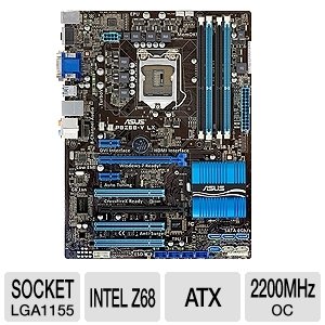 ASUS P8Z68-V LX Intel Z68 Express Motherboard | Amazon price